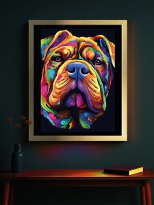 Shar pei - Podświetlany obraz led Lightvibes