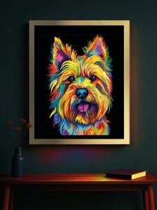 Norwich terrier - Podświetlany obraz led Lightvibes