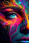 Oczy 7 - Podświetlany obraz led Lightvibes