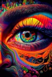 Oczy 13 - Podświetlany obraz led Lightvibes
