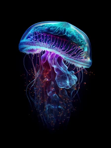 Meduza 2 - Podświetlany obraz led Lightvibes