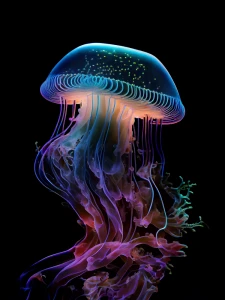 Meduza 5 - Podświetlany obraz led Lightvibes