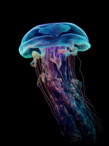 Meduza 13 - Podświetlany obraz led Lightvibes