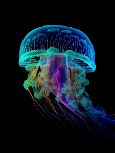 Meduza 20 - Podświetlany obraz led Lightvibes