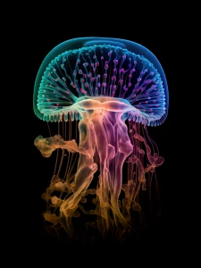 Meduza 26 - Podświetlany obraz led Lightvibes