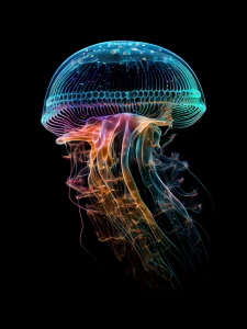 Meduza 23 - Podświetlany obraz led Lightvibes