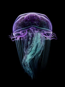 Meduza 24 - Podświetlany obraz led Lightvibes