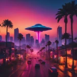 Cybercity 8 - Podświetlany obraz led Lightvibes