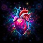 Love Is Love Heart - Podświetlany obraz led Lightvibes