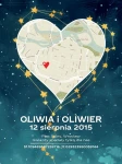 Serce z mapą (wzór 4) - pokaż gdzie to się zaczęło! Podświetlany obraz personalizowany  led Lightvibes