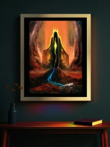 Justyna Koziczak - Prophecy Fulfilled. Podświetlany obraz led Lightvibes