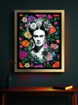 Frida Kahlo. Legendarne Kobiety - Podświetlany obraz led Lightvibes