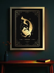 RYBY. Znaki zodiaku - Podświetlany obraz led Lightvibes