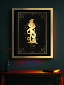 PANNA. Znaki Zodiaku - Podświetlany obraz led Lightvibes