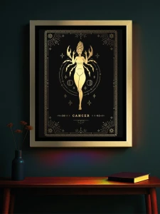 RAK. Znaki Zodiaku - Podświetlany obraz led Lightvibes