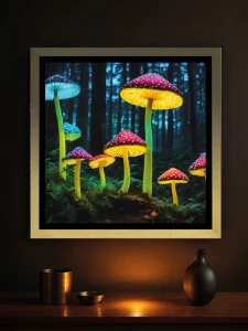 Grzybki Tien - Podświetlany obraz led Lightvibes
