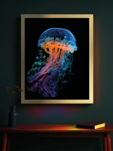 Meduza 22 - Podświetlany obraz led Lightvibes