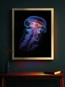 Meduza 8 - Podświetlany obraz led Lightvibes