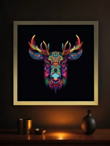 Łoś - Podświetlany obraz led Lightvibes