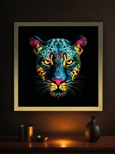 Jaguar - Podświetlany obraz led Lightvibes