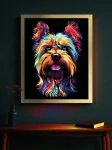 Yorkshire terrier - Podświetlany obraz led Lightvibes