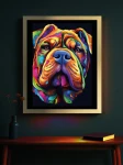 Shar pei - Podświetlany obraz led Lightvibes