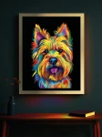 Norwich terrier - Podświetlany obraz led Lightvibes