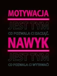 NAWYK... - neonowy obraz motywacyjny Lightvibes